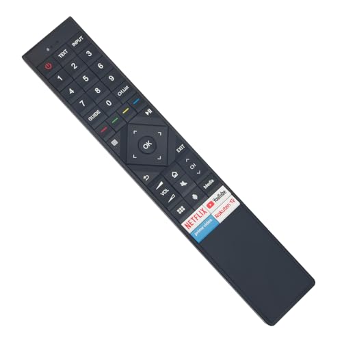 ERF3A72 Stimme ersetzt Fernbedienung -VINABTY-fit für Hisense QLED ULED TV-Fernbedienung 55U8QF 65U8QF 55U71QF 55U7QF 50U7QF 65U7QF HE50A6900FUWTS HE65A6900FUWTS 50A690FEVS ERF3A72
