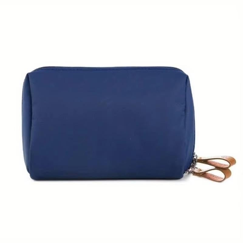 borsa per trucchi Piccola borsa for il trucco da borsa, portatile, impermeabile, for cosmetici, da viaggio, for donne e ragazze, articoli essenziali da viaggio uomo(Navy)