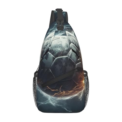 Mochila tipo bandolera para senderismo unisex negra miniatura 2