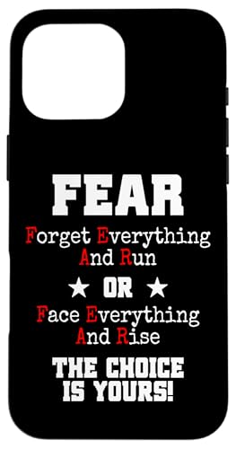 Fear Forget Everything And Run Or Face Rise Choice Is Yours �X�}�z�P�[�X iPhone 16 Pro Max �p