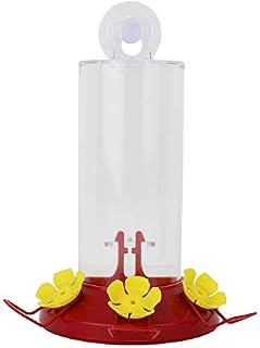 Perky-Pet Window Mount Hummingbird Feeder Iridescent Color (8 oz )