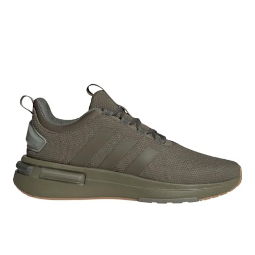 Adidas Men's Racer TR23, Olive Strata/Olive Strata/Silver Pebble, 9