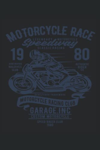 La Mejor comparativa de Bicicleta racer del mes. 30 Motorcycle Race Speedway: Cuaderno de amante de la bicicleta de motor personalizada (Spanish Edition)