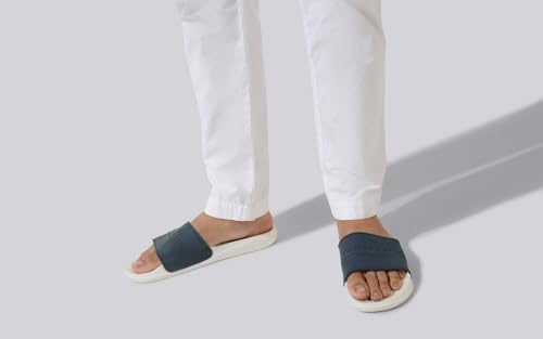 Buy Neeman's De-stress Slides for Men | Water-Resistant Recovery Flip Flops with Textured Cushioned Footbed | Lightweight & Stylish Casuals for Post-Workout, Home & Outdoor Use at Amazon.in - Image 4