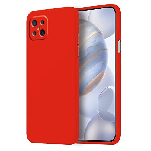 HONLEN Custodia Compatibile con OPPO Reno4 Z 5G (6.57' Inches) Morbida Liquido TPU Silicone Case Protettiva, Antiurto in Antigraffio Cover Protettiva