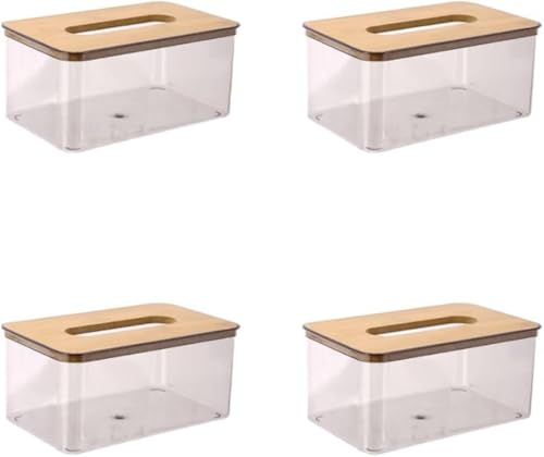 AOBOPO4 個セットのティッシュケースは、トイレットペーパーのロールを収納するボックス。家庭用に最適で、おしゃれなデザインで使い勝手がよく簡単に扱える。 丸型の形状が省スペースで、トイレットペーパーの収納と整理をサポートする実用的な道具だ。