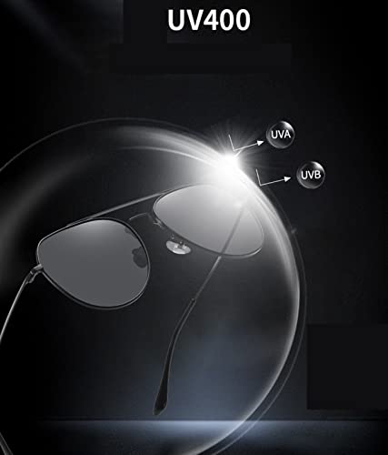 GAOXIN Men's Polarized Driving Sunglasses Outdoor Vacation Fishing Sports Sunglasses (Color : C, Size : Medium)2