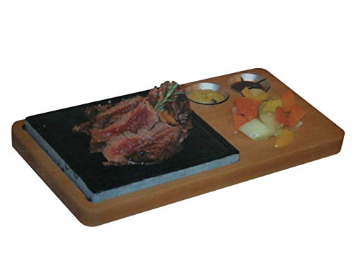 Meeting Mee222 Tagliere Faggio Con Pietra Ollare, Multicolore