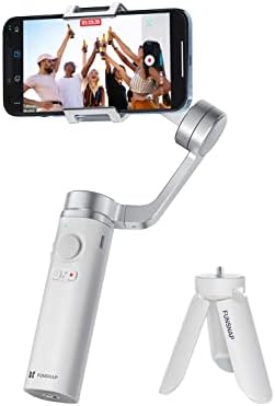 3-Axis Gimbal for iPhone 13 12 11 Pro Max XS X XR Samsung s21 s20 s10 Android, Foldable Handheld Phone Gimbal with Face/Object Tracking, Phone Stabilizer for Video Recording Vlog - FUNSNAP Capture π
