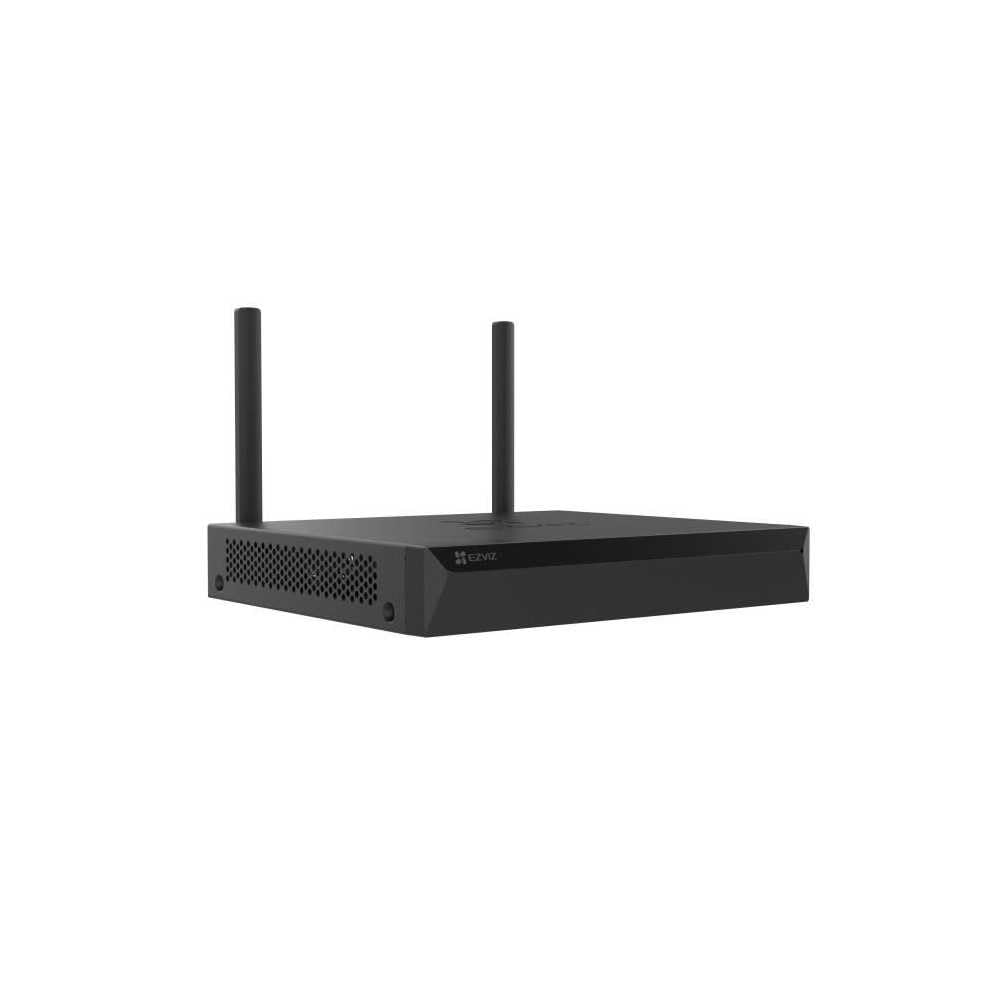 EZVIZ X5S Videoregistratore di rete wireless con uscite HDMI e VGA, telecamere ad alta risoluzione con qualità video fino a 3K, portata Wi-​Fi fino a 100 m, Nero