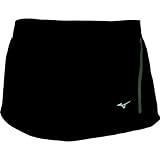 Mizuno Running Women's Firefly SQ 2.5 Shorts, Black/Charcoal, Large