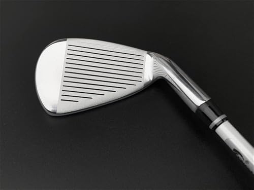 Plancha de golf de la mano izquierda para los hombres Mujeres, Club de una sola práctica de precisión con eje de acero de grafito, control mejorado y precisión, agarre ergonómico, ideal para principia
