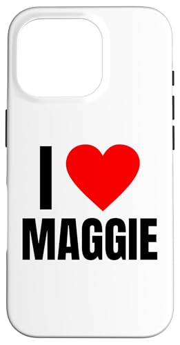 I Love Maggie ���O �p�[�\�i���C�Y ���f�B�[�X �n�[�g BFF �t�����h �K�[���Y �X�}�z�P�[�X iPhone 16 Pro �p