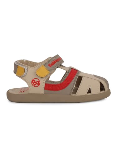 Image of Bubblegummers 1612 Starlight Grey Sandals Shoes for Kids|Everyday|Running|Walking|Comfortable Fit|Fashionable