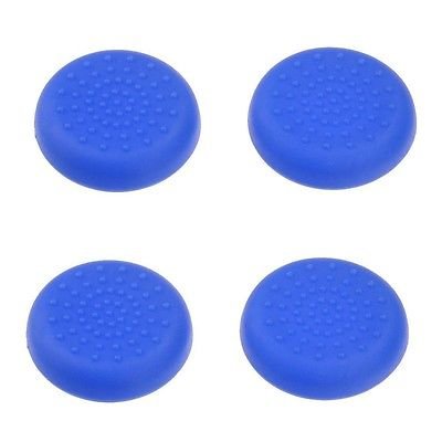 4 X Stick analogique Bleu Grips de pouce pour PS4 contrôleur Cover