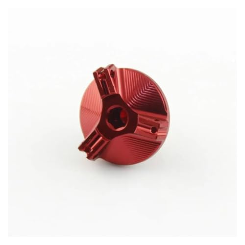 Bouchon de réservoir de carburant de moto anti-fuite rouge pour Ducati Monster