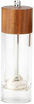 Premium Acrylic Salt and Pepper Grinder, Manual Acacia wood Salt and Pepper Mills Acacia wood6