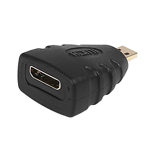 HDE Mini HDMI Female to Micro HDMI Male Adapter