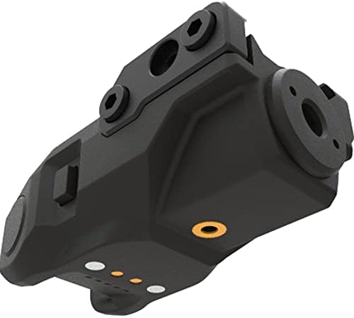 Laspur Sub Compact Tactical Rail Mount Low Profile Laser Sight for Pistol Handgun Rifle, Build-in USB Magnetic Touch Rechargeable Battery Accessory Remaining Display (Green+Sensor)