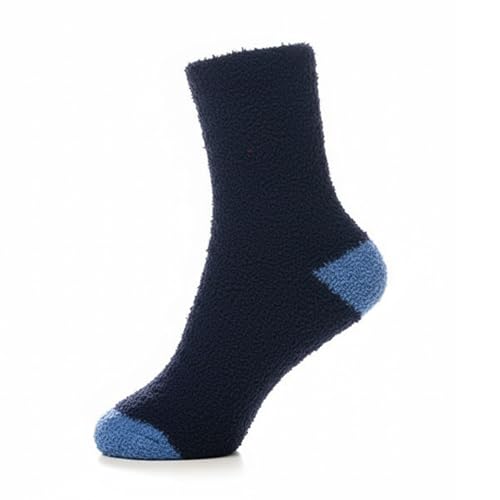Boys Cosy Thermal Socks Super Soft Fluffy Slipper Socks Warm Winter Striped With Non Skid Grippers Socks3