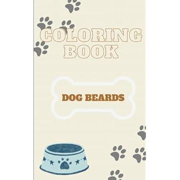 Capa do livro Dog Beards Coloring Book (Portuguese Edition)
