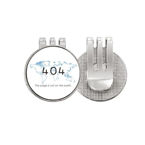Marcador de pelota de golf 404 Error el regalo ideal para programadores