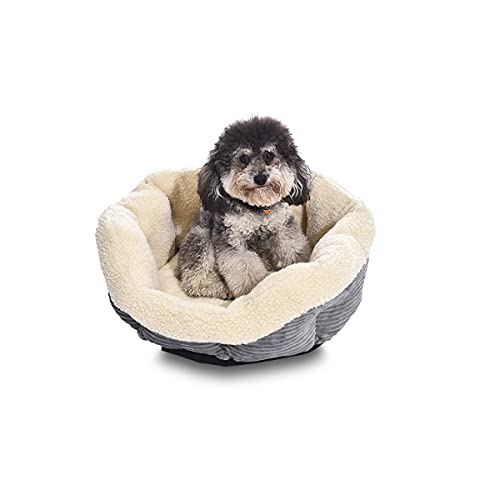 Amazonbasics Round Warming Pet Bed, 18" #TOP6