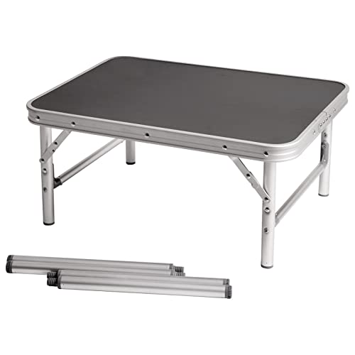 Table de camping Bo-Camp gris 60x45 cm compacte pour extérieur - 4