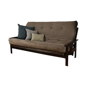 Kodiakfurnituremontereyfutonframewithfabricmattressingrayespresso Urban Country Home Decor Kodiak furniture monterey futon frame with fabric mattress in grayespresso urban country home decor