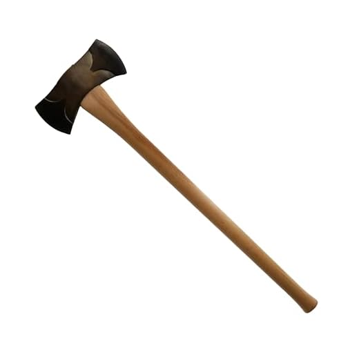 Council Tool Drake Off Road Tools 3.5 Lbs. Double Bit Classic Michigan Axe with 36" Straight Hickory Handle