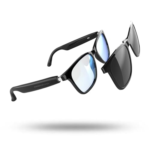 Energy Sistem Gafas con conexión Bluetooth, Lentes Anti-Rayos Azules polarizadas con...