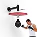 WUDUOA Wall-Mounted Height Adjustable Boxing Speed Ball Platform with Swivel, Stress Relief Boxing Training Equipment (Color: Red, Size: 50x60x3cm)(Red)