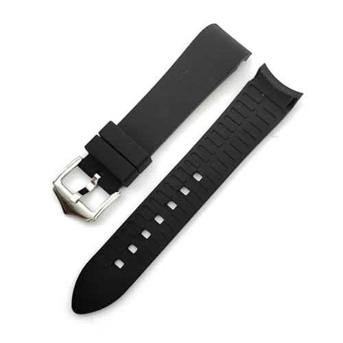 Banda de reloj de goma impermeable y resistente al agua para actividades deportivas