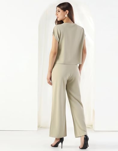 Image of Selvia Women's Tops and Trouser Co ord Set| Lycra Dress for Woman Stylish