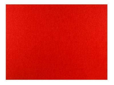 Polycolour FR® Noticeboard Class B Unframed 2440mm x 1220mm, Red