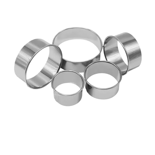 5 unids/set molde redondo for galletas Compatible con herramientas for hornear