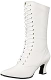  Pleaser Victorian-120, Damen Stiefel, Weiß (White), 38 EU