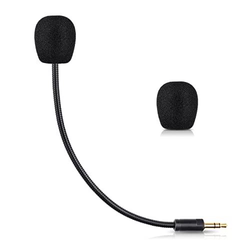 Barracuda X Mic Replacement for Razer Barracuda X Wireless Gaming Headphone, Detachable 3.5mm Noise Cancelling Microphone for Xbox One, PS4, PS5, PC