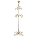Tall Metal Christmas Stocking Holder Stand - GOLD