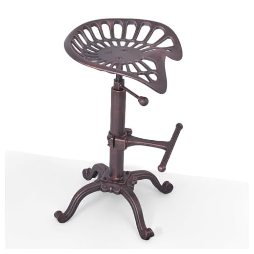 Adjustable Tractor Seat Bar Stool for Home