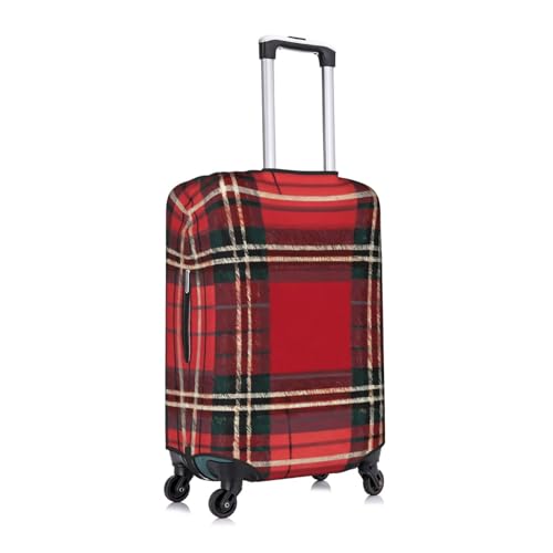 Housse de bagage en polyester XL supérieure à carreaux chic