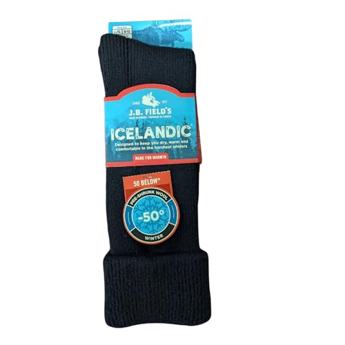 J.B. Field's -50 Below Icelandic Wool Socks for Extreme Cold Winter Weather, Thermal Socks for Women and Men, (Large)4