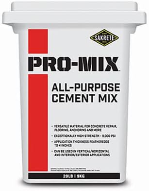 Sakrete 65450047 Pro-Mix All-Purpose Cement Mix, 20 Lbs. - Quantity 1