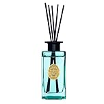 M&SENSE Luxury Large Reed Diffuser 300ml, Sea Island Cotton Scented with Natural Essential Oils, Long Lasting with 7 Sticks, Non-Toxic Home Fragrance for Bedroom, Bathroom Decor, Elegant Glass Bottle