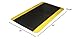 Durable Corporation-442S35BKY Vinyl Diamond-Dek Sponge Industrial Anti-Fgue Floor Mat, 3' x 5', Black with Yellow Border