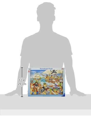 Ravensburger Puzzle Enfant Puzzle Cadre 30 48 p 'attaque des Pirates Dès 06165 - vue 2