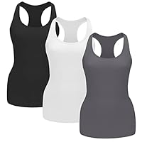EUYZOU Womens Tummy Control Shapewear Tank Tops – Seamless Compression Racerback Vest Body Shaper Tank Top