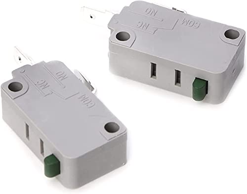 Micro-interrupteur KW3A 16A pour porte de micro-ondes | Lot de 2 - 5