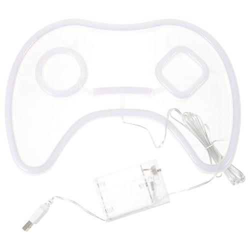 Letrero de neón LED para cuarto gamer y luces decorativas de controlador para sala de videojuegos