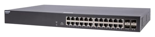 Image of Ruckus ICX8100-24P 24-Port Gigabit Ethernet PoE+ Managed Switch, 370W Power Budget, 4X 1G SFP Uplink, Layer 2 Enterprise Rackmount Switch, Cloud Care Pre-Configured Bundle Eligible